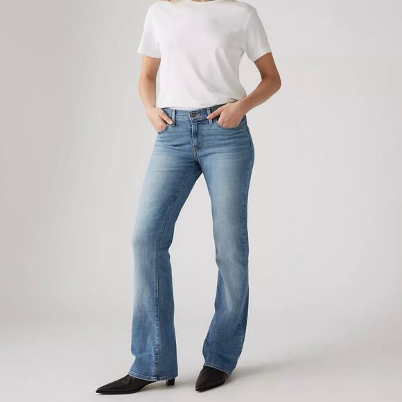 Levi's Women's Vintage Classic Bootcut Jeans Stretch Medium Wash Blue Size 10 - Picture 1 of 9